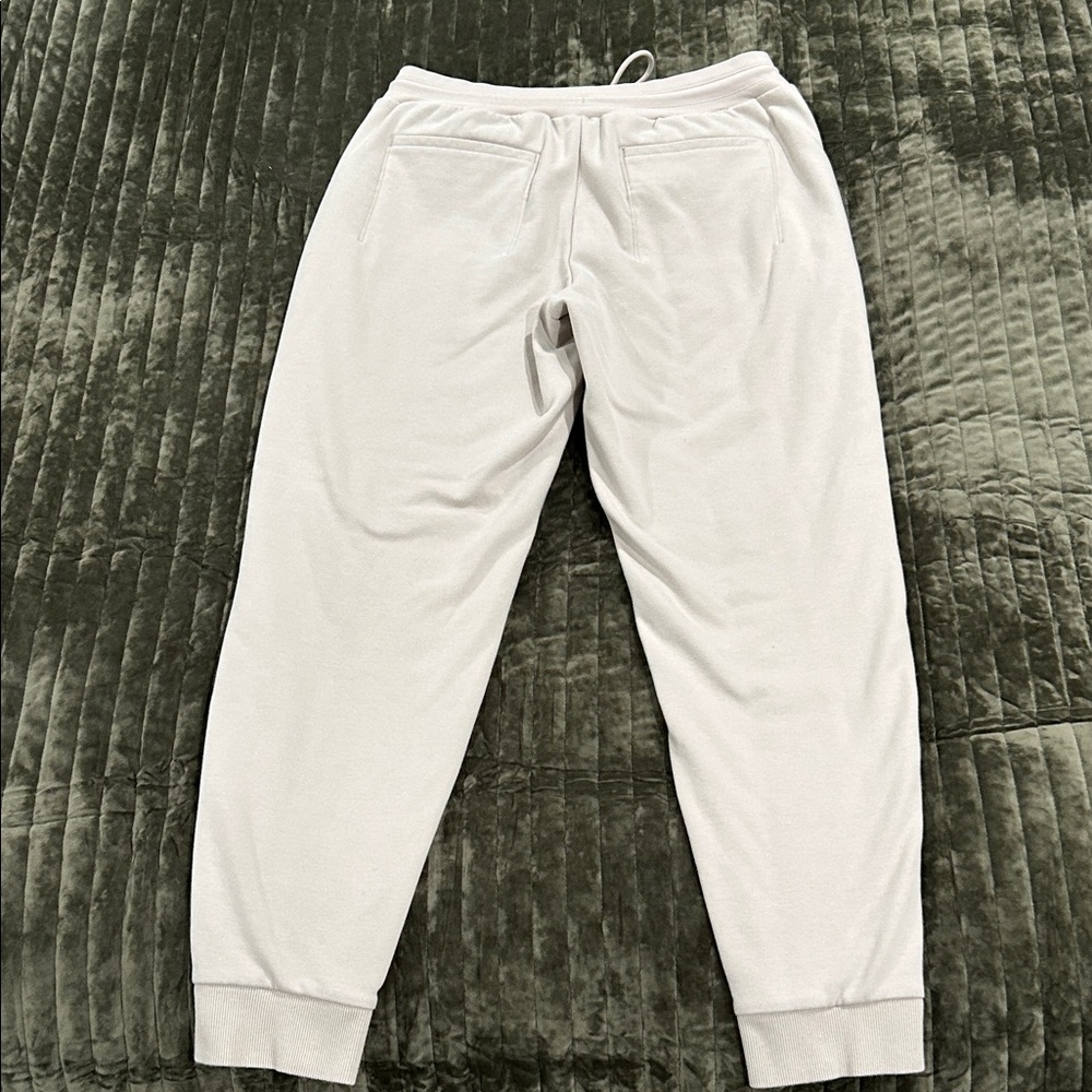 Athleta Quilted Joggers- tan/cream - Picture 7 of 9